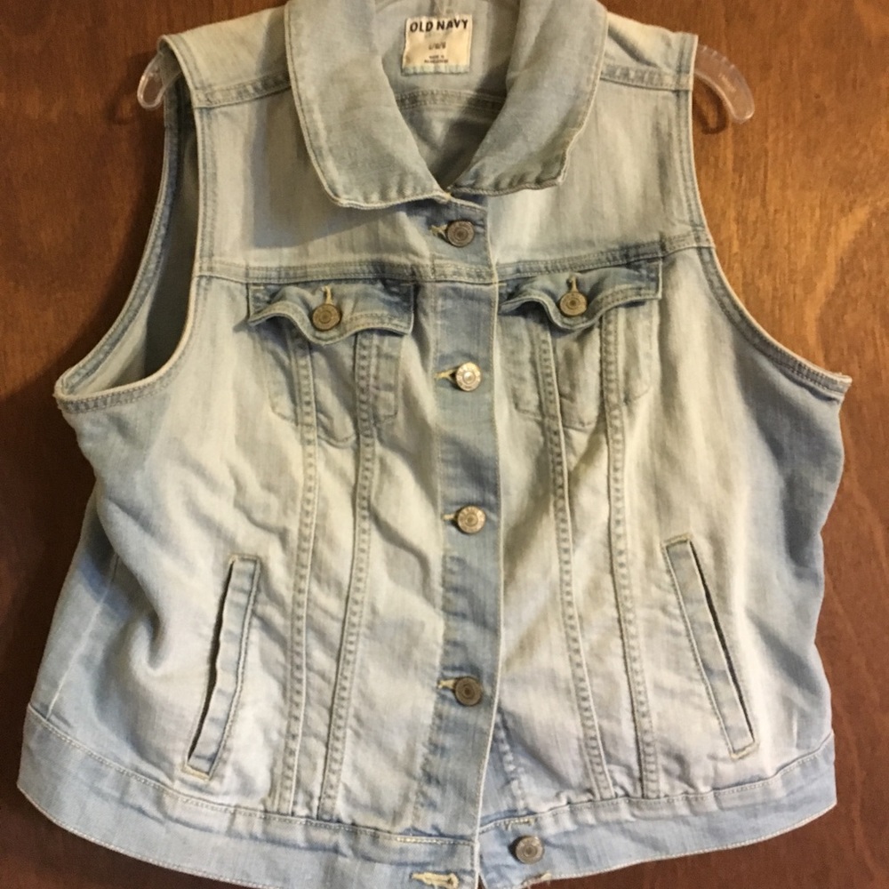 Light Denim jean vest